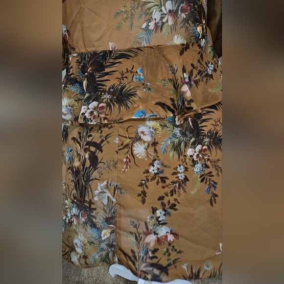 Anthropologie dRA Angeles Printed FlutterSleeve Shirtdress Multi.Size MP - Picture 15 of 16